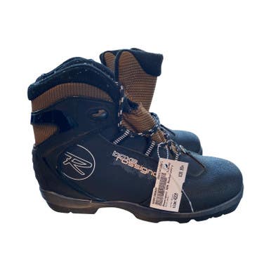 Used Rossignol Mens NNN XC Ski Boots Black M 08.5-09 / W 09-09.5 11883-S000156893