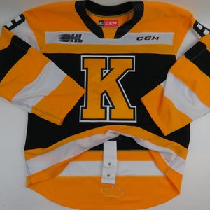 CCM Kingston Frontenacs OHL Pro Stock Game Worn Hockey Jersey #8 GORDON Size 54