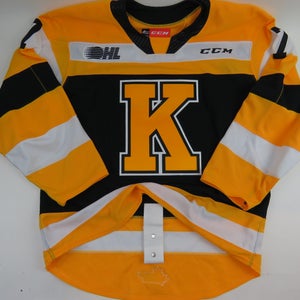 CCM Kingston Frontenacs OHL Pro Stock Game Worn Hockey Jersey #7 COSTANTINO Size 54