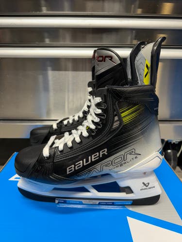 Bauer Vapor Hyperlite2 Hockey Skates NCAA Pro Stock Size 9.5 FIT 3 288mm (New)