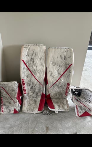 35" 2021 Bauer Hyperlite Regular Goalie Full Set (Used)