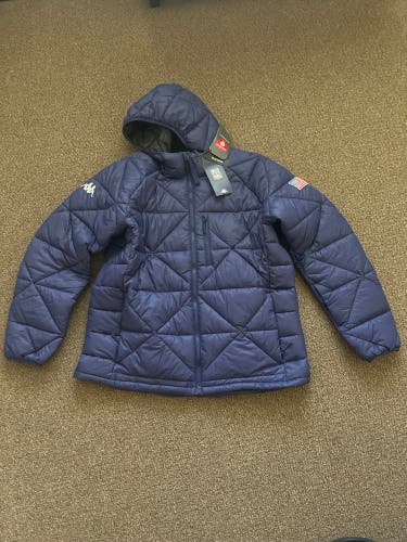 Team USA 2026 Olympic Blue Unisex Adult Medium Jacket