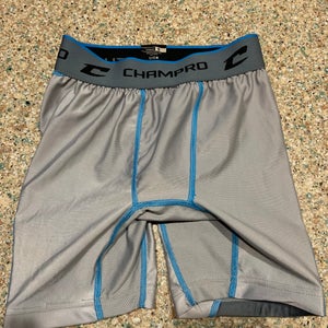 Gray Women's Small Adult Champro Softball Sliding Shorts (New)