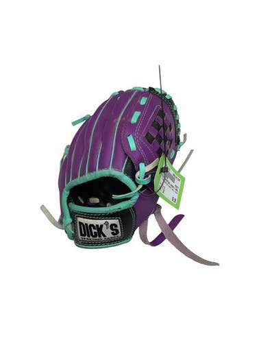 Used DICKS SPORTING GOODS T-BALL GLOVE BB/SB Glove T-ball Purple 7" 11347-S000263215