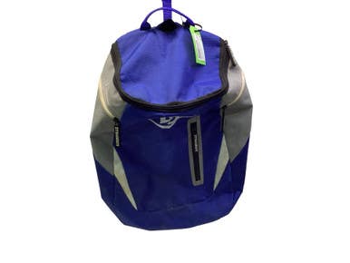 Used Louisville Slugger 2 BAT BACKPACK BB/SB Player Carry Bag Royal Blue 11347-S000263188
