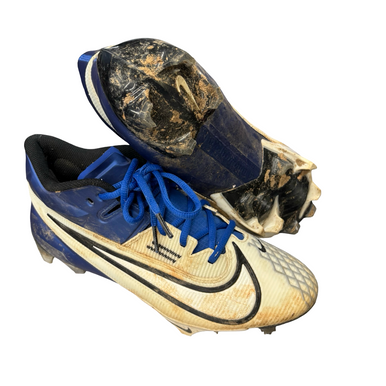 Used Nike VAPOR Adult FB Cleats Navy Blue Senior 9.5 11760-S000087261
