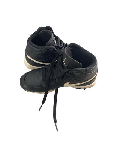 Used Nike AIR JORDAN BASEBALL CLEATS BB/SB Cleats Black Junior 01 11760-S000087222