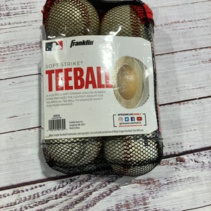 Franklin Tee-Ball Baseballs (6 Pack) (Used)
