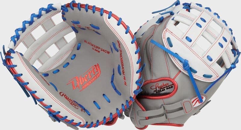 RAWLINGS LIBERTY ADVANCED 33-INCH FASTPITCH CATCHER'S MITT, RHT R00714542