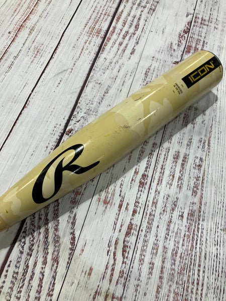 2025 Rawlings Icon Composite Bat USABat Certified (-8) Composite 22 oz 30" (Used)