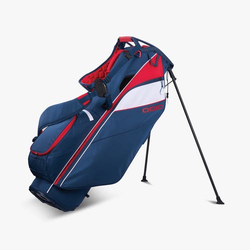 NEW 2026 Ogio Fuse Red/White/Blue Stand Golf Bag