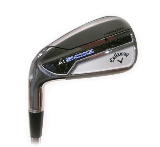 LH Callaway Paradym Ai Smoke Fitting Cart 7 Iron Steel True Temper Elevate 95