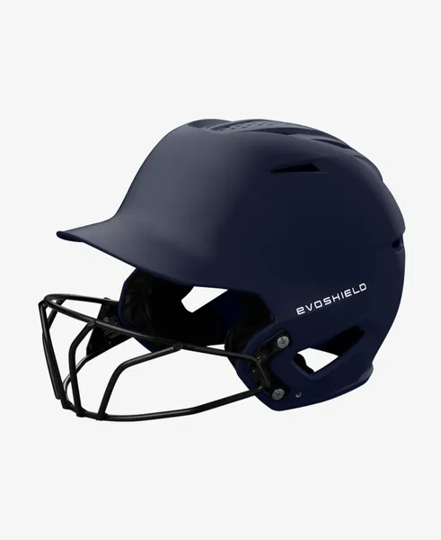 Small / Medium EvoShield XVT 2.0 Batting Helmet (New) - Matte Navy