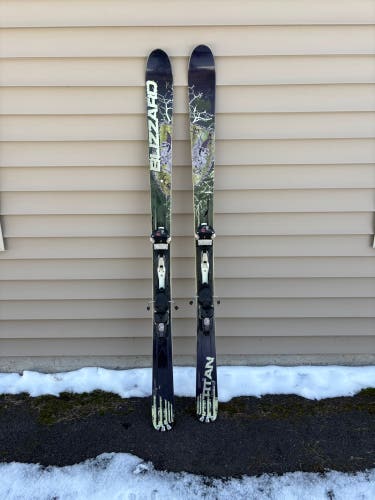 Blizzard Titan Cronus IQ 173 cm Alpine Touring Skis With Bindings (Used)