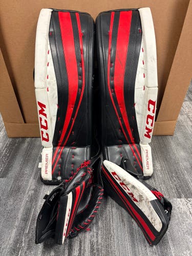 Black 36" Senior CCM Premier Pro Goalie Full Set Regular (Used)