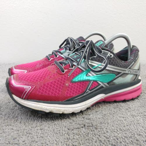Brooks Ravenna 7 Womens Size 8 Running Shoes Pink Sneakers Low Top