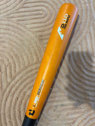 DeMarini D110 Pro Maple Bat BBCOR Certified (-3) Maple 29 oz 32" (Used)