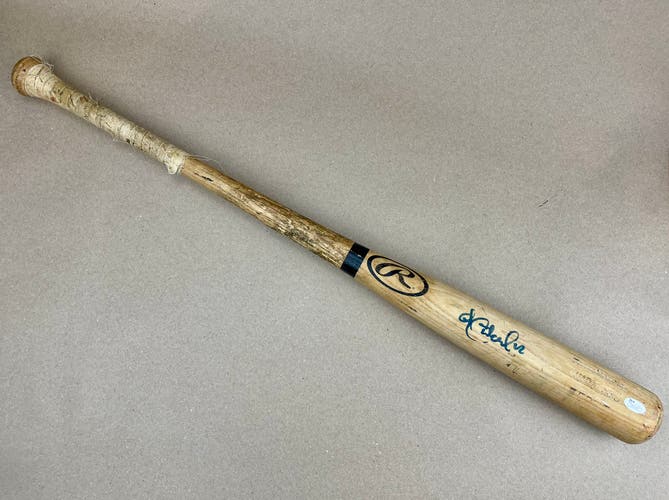 Andrew McCutchen Signed Rawlings Big Stick Pro Bat JSA U83783 Game Used Broken