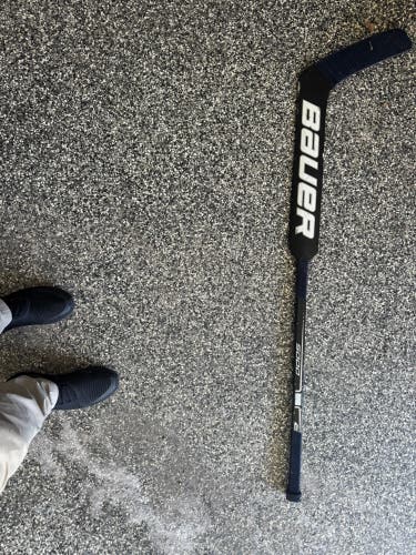 Junior Bauer Reactor 5000 Regular Goalie Stick 21" Paddle (Used)