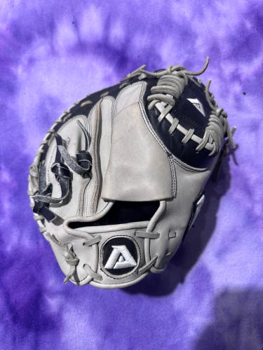Gray Akadema APM 42 RH Catcher's Baseball Glove 32.5" (Used)
