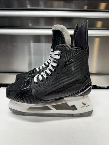 Bauer Supreme Shadow Hockey Skates NHL Anaheim Ducks  Pro Stock Size 8 Fit 2 272mm  Troy Terry (Used