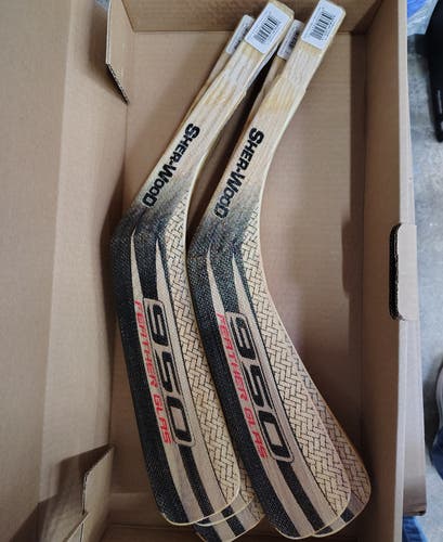 Sherwood Ice Hockey Stick Shaft Replacement Blades - Senior Left 6-pack