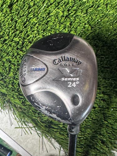Callaway XJ Series 24° Fairway Wood Graphite 53"-60" Tall Junior Flex RH 36.5”