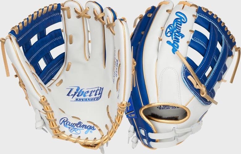 RAWLINGS LIBERTY ADVANCED COLOR SERIES 12.75" OUTFIELD GLOVE, RHT R00705067