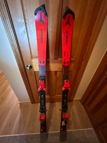 2023 Atomic Redster S9 SL FIS 157 cm Skis With Bindings Max Din 12 (Used)