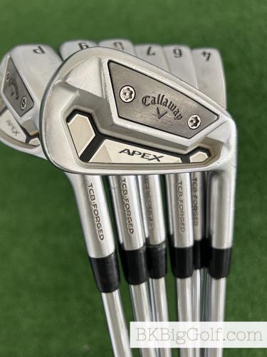 Callaway Apex TCB Forged Iron Set 4-P / Project X 6.5 Extra Stiff
