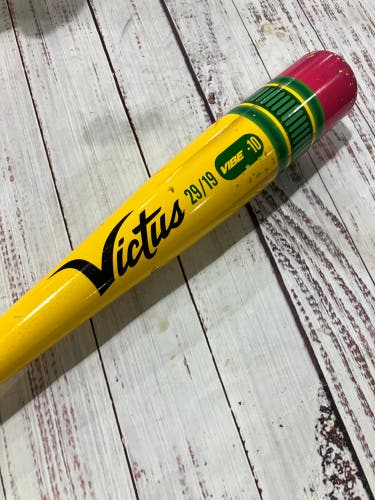 2024 Victus Vibe Alloy Bat USABat Certified (-10) Alloy 19 oz 29" (Used)
