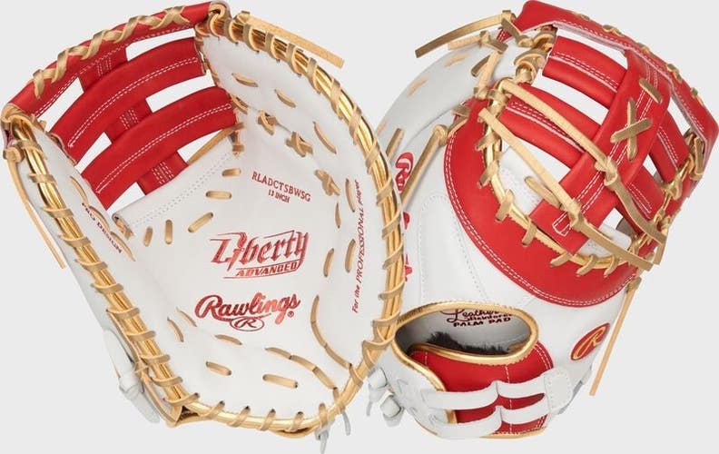RAWLINGS LIBERTY ADVANCED COLOR SERIES 13" 1ST BASE MITT, RHT R00705100