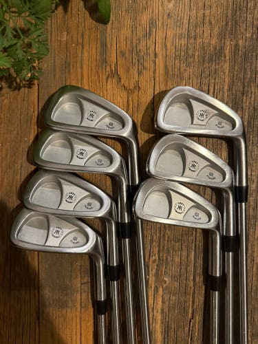 Men's Miura CB-57 Right Handed Iron Set Regular Flex Steel Shaft (Used)