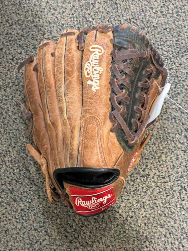 Brown Rawlings Premium Series RH Baseball Glove 12" (Used)