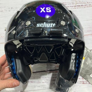 Black Youth XS Schutt Vengeance A11 Helmet (New)