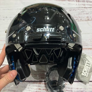 Black Youth Small Schutt Vengeance A11 Helmet (New)