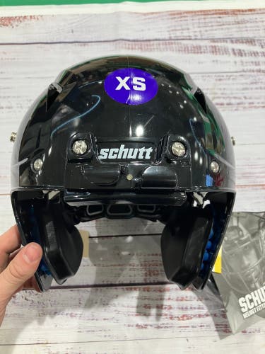 Black Youth XS Schutt Vengeance A11 Helmet (New)