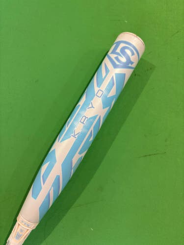 White 2025 Louisville Slugger Kryo Composite Bat (-11) 19 oz 30"