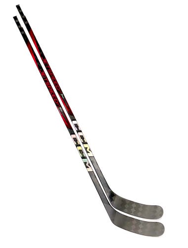 New 2 pack CCM Jetspeed FT7 Pro (red) - LH, P29M, 90 Flex