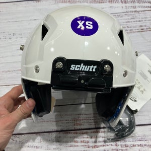 White Youth XS Schutt Vengeance A11 Helmet (New)
