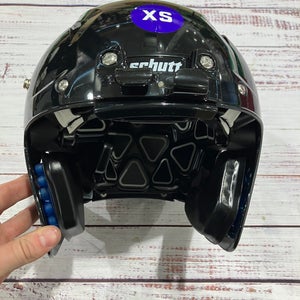 Black Youth XS Schutt Vengeance A11 Helmet (New)