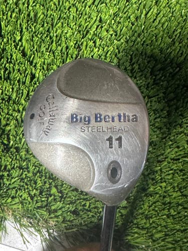 Callaway Big Bertha Steelhead Plus 11° Driver RCH 99 Regular Flex Graphite RH