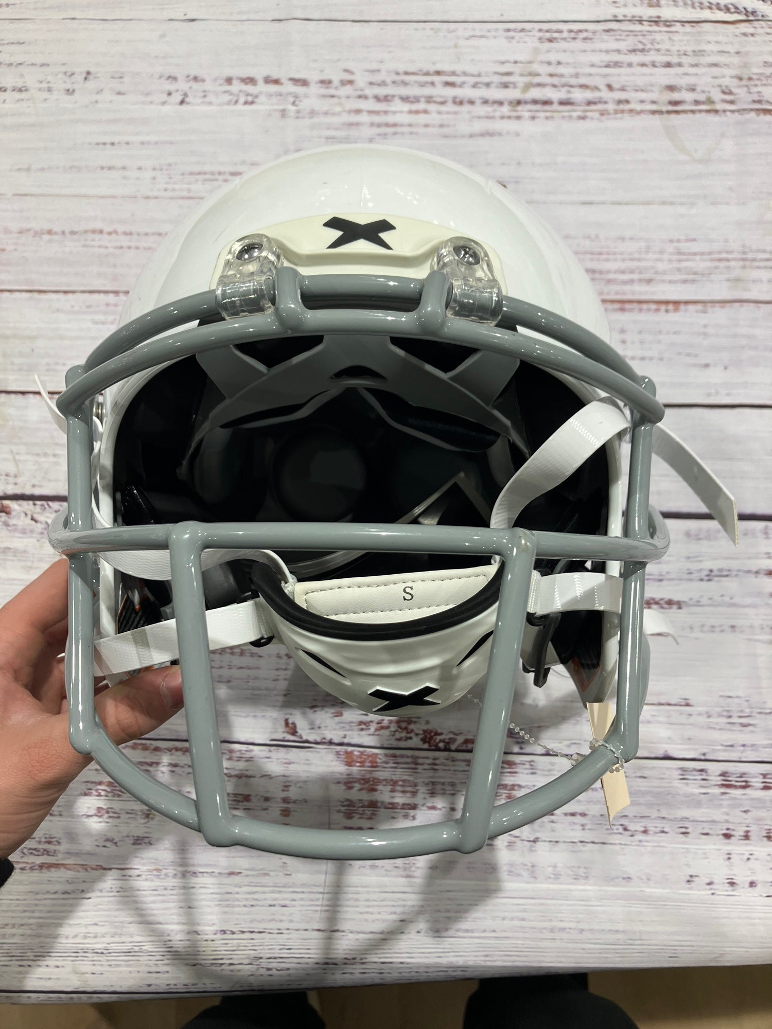 Casque De Football Xenith X2E 2017 – Taille S Jeunesse – Vert Avec Mentonnière