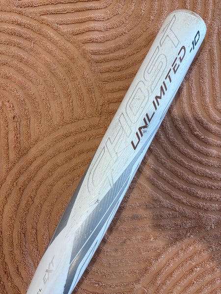 2023 Easton Ghost Unlimited Composite Bat (-10) Composite 22 oz 32" (Used)