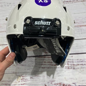 White Youth XS Schutt Vengeance A11 Helmet (New)