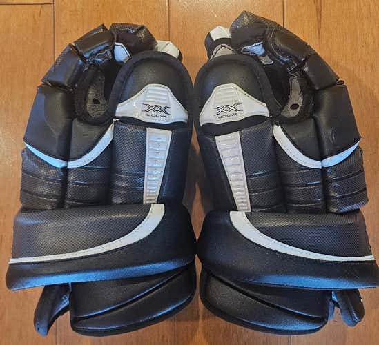 Bauer Vapor XX Leather Hockey Gloves – Senior 15” Excellent Cond – Stretch Palm (Used)
