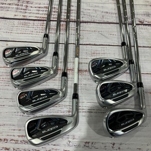 Cobra LTDx One Length Iron Set RH I KBS Tour 90 Steel Stiff Shaft (New)