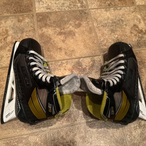 Bauer Supreme 3S Hockey Goalie Skates Regular Width Size 5.5 (Used)