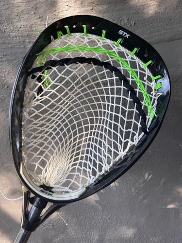 Adult STX Eclipse Strung Goalie Head (New)