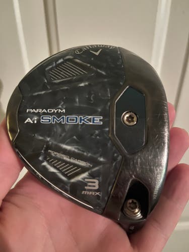 Men's 2024 Callaway Paradym Ai Smoke Max 3 Wood, Ventus Black Velocore+ X-stiff shaft Used)
